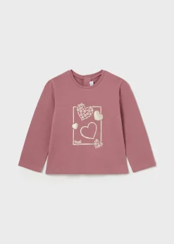 Maglietta cuori neonata^Mayoral Cheap