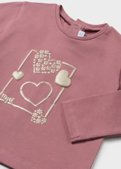 Maglietta cuori neonata^Mayoral Cheap