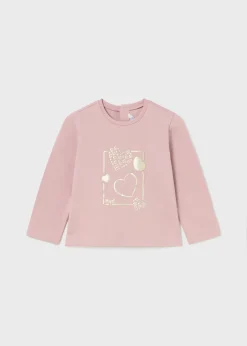 Maglietta cuori neonata^Mayoral Store