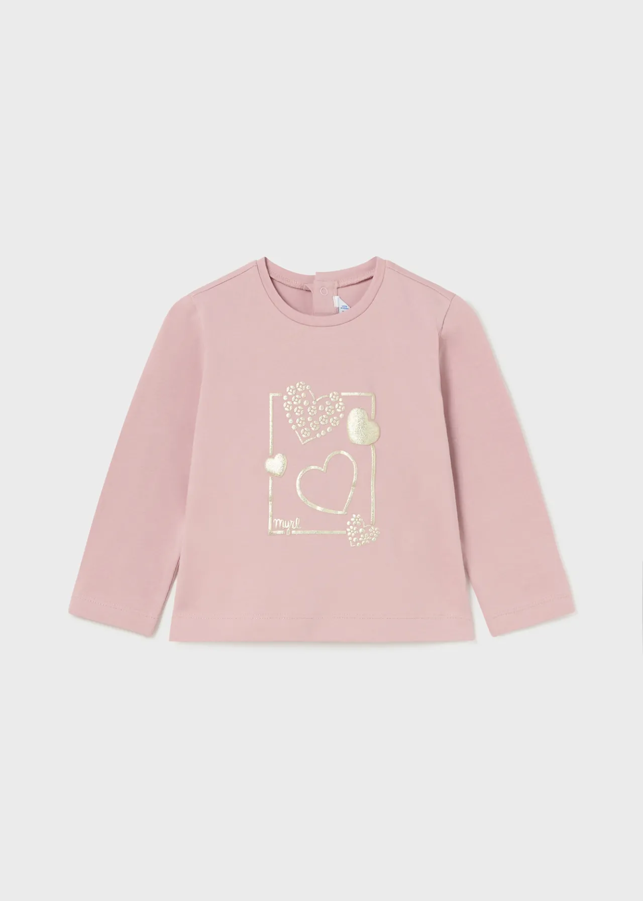 Maglietta cuori neonata^Mayoral Store