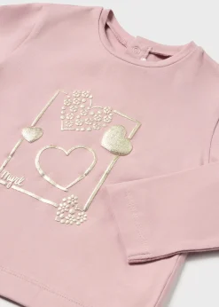 Maglietta cuori neonata^Mayoral Store