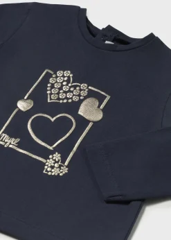Maglietta cuori neonata^Mayoral Shop