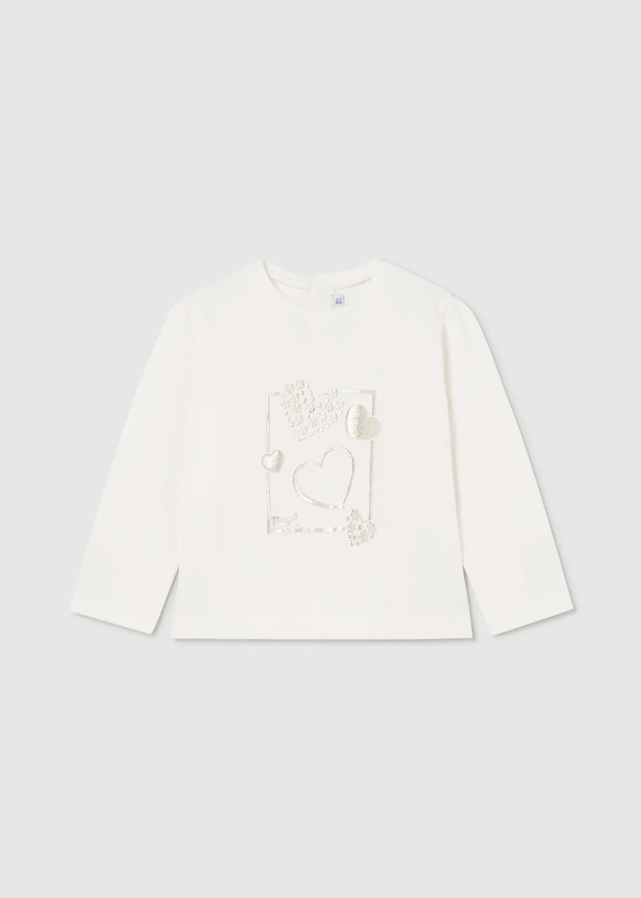 Maglietta cuori neonata^Mayoral Outlet