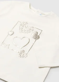 Maglietta cuori neonata^Mayoral Outlet
