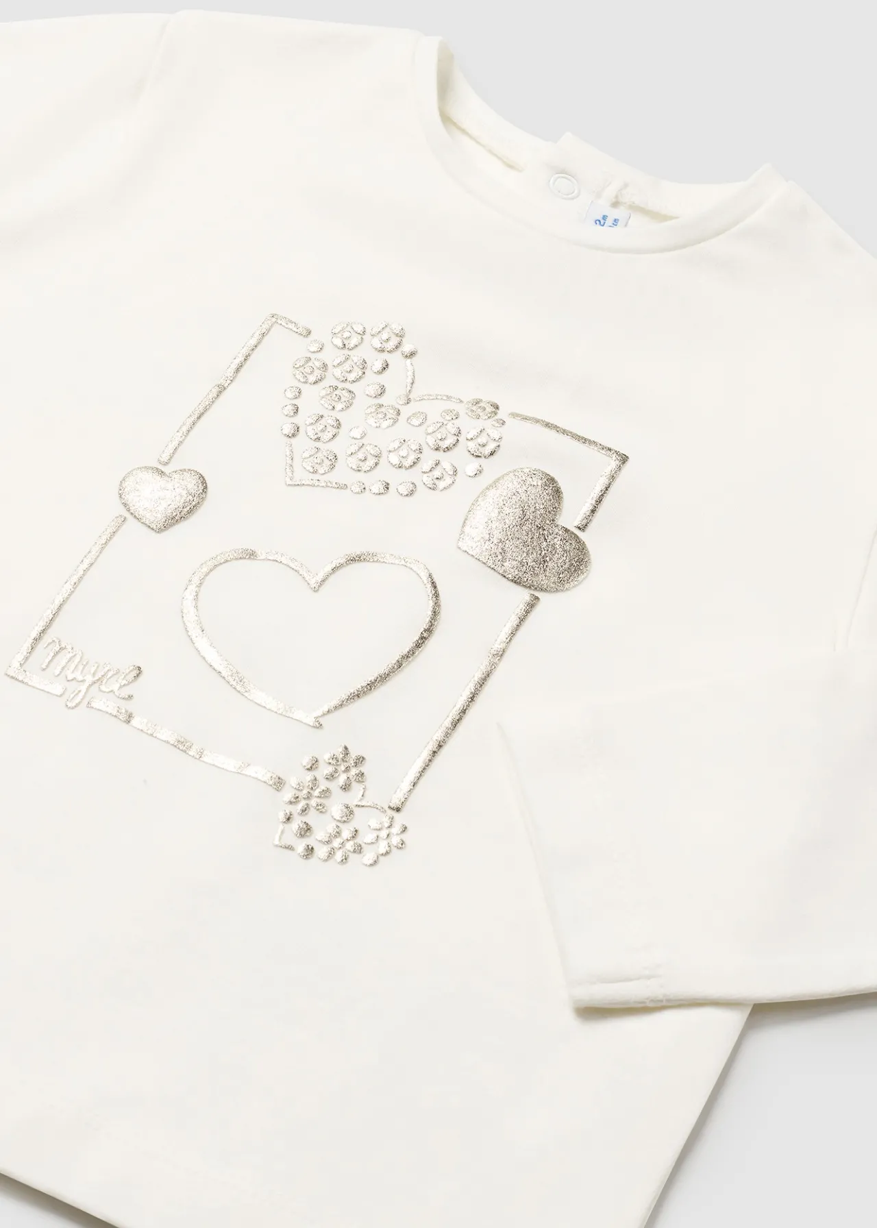 Maglietta cuori neonata^Mayoral Outlet