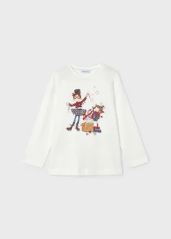 Maglietta disegno bambina^Mayoral Clearance