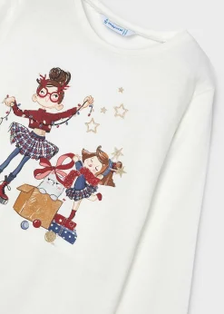 Maglietta disegno bambina^Mayoral Clearance