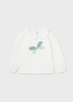 Maglietta elegante libellula neonata^Mayoral Shop