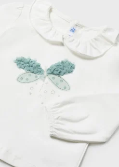Maglietta elegante libellula neonata^Mayoral Shop