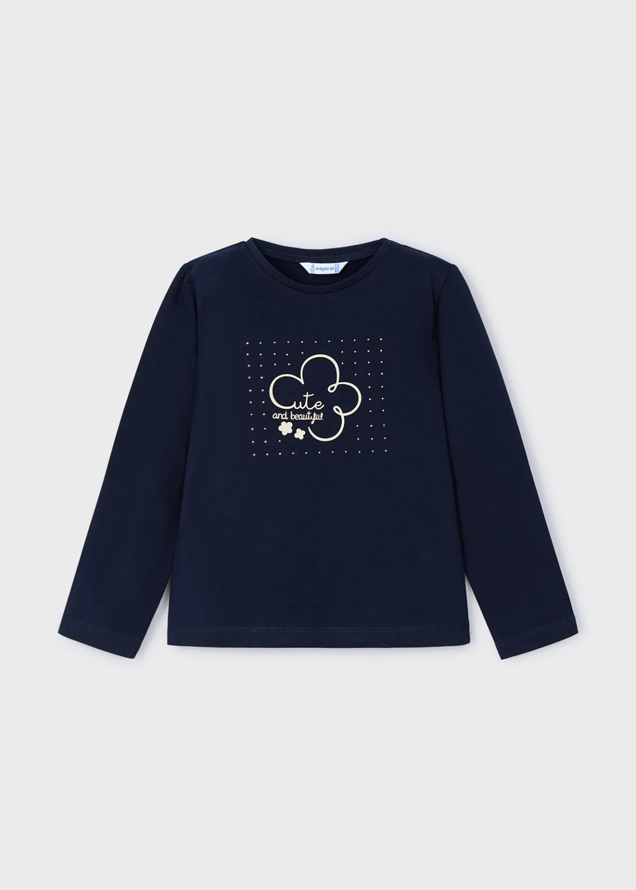 Maglietta fiore bambina^Mayoral Outlet