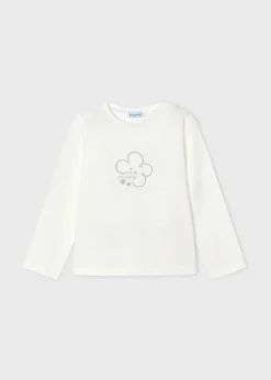 Maglietta fiore bambina^Mayoral Cheap