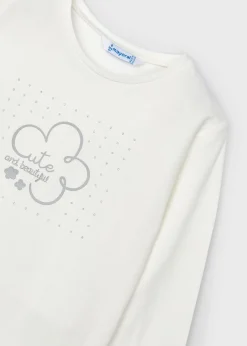 Maglietta fiore bambina^Mayoral Cheap