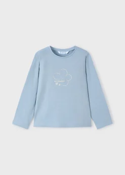 Maglietta fiore bambina^Mayoral Shop