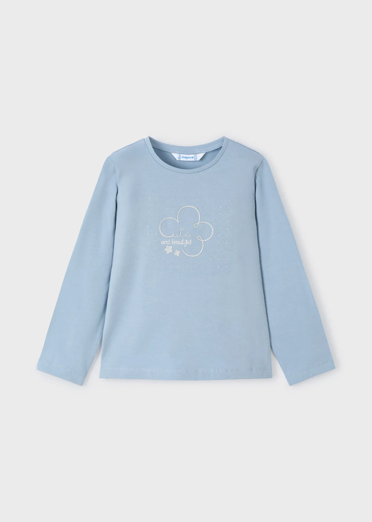 Maglietta fiore bambina^Mayoral Shop