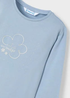 Maglietta fiore bambina^Mayoral Shop