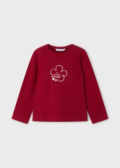 Maglietta fiore bambina^Mayoral Shop