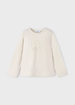 Maglietta fiore bambina^Mayoral Cheap