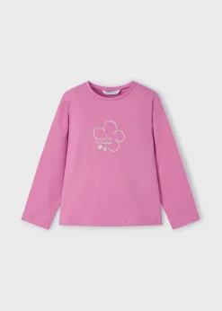 Maglietta fiore bambina^Mayoral Best Sale