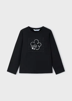Maglietta fiore bambina^Mayoral Shop