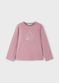 Maglietta fiore bambina^Mayoral Outlet