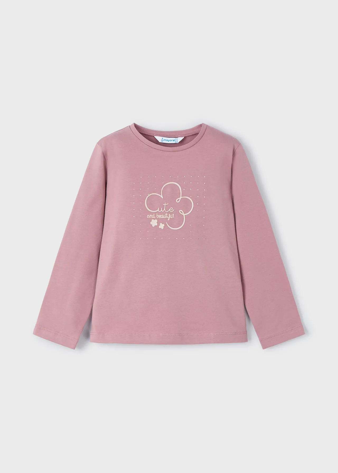 Maglietta fiore bambina^Mayoral Outlet
