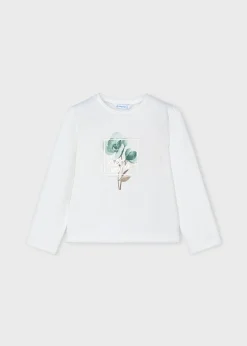 Maglietta fiori bambina^Mayoral New