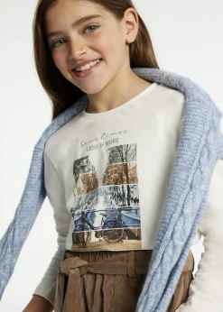 Maglietta foto ragazza^Mayoral Discount