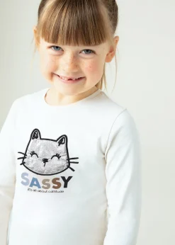 Maglietta gatto bambina^Mayoral Flash Sale
