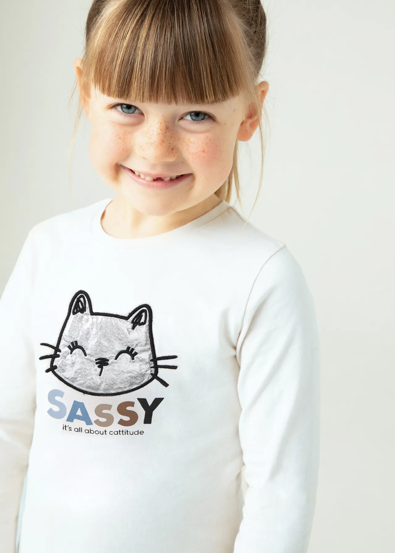 Maglietta gatto bambina^Mayoral Flash Sale