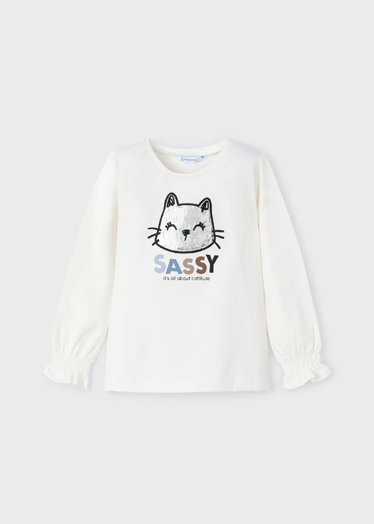 Maglietta gatto bambina^Mayoral Flash Sale