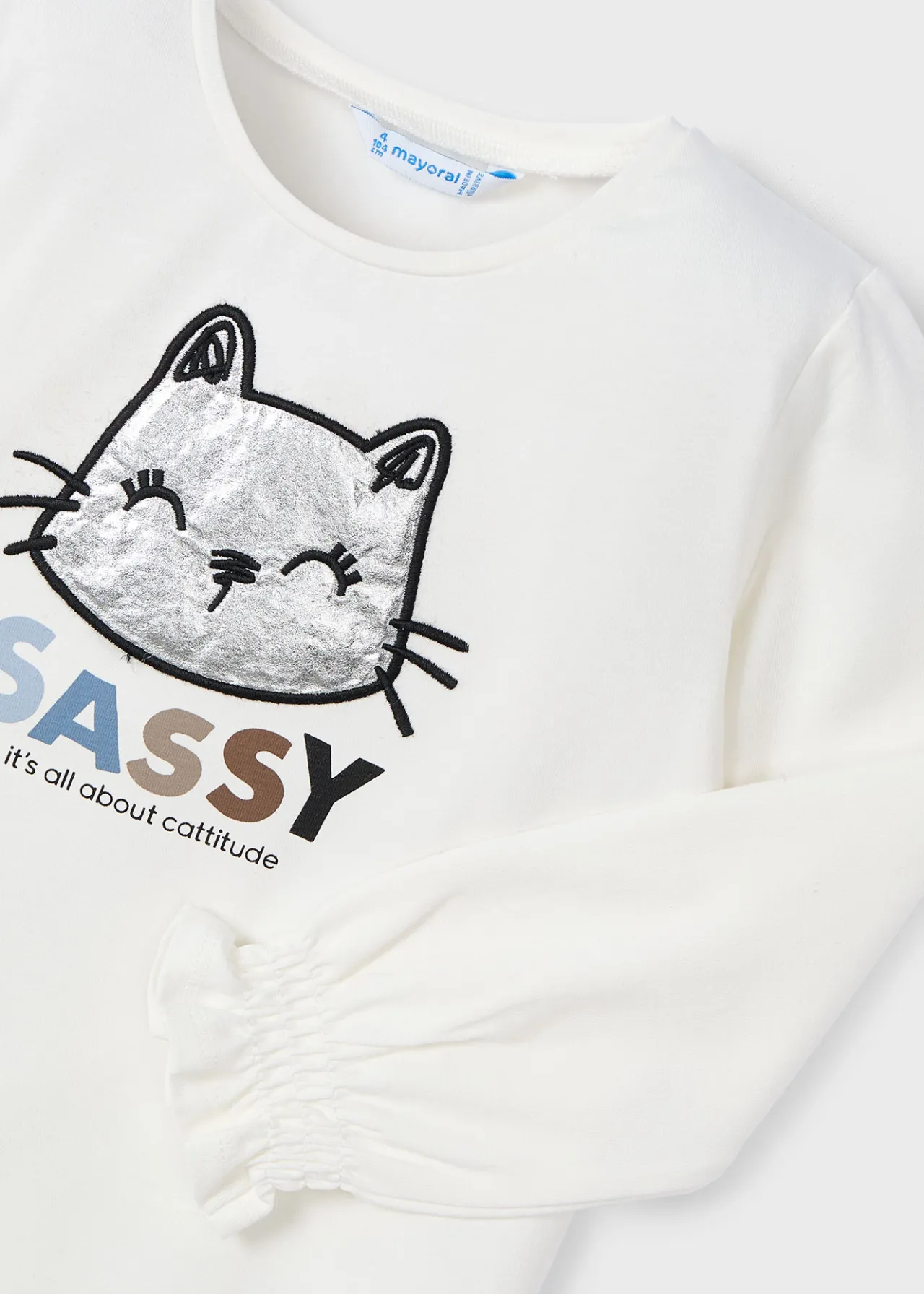 Maglietta gatto bambina^Mayoral Flash Sale