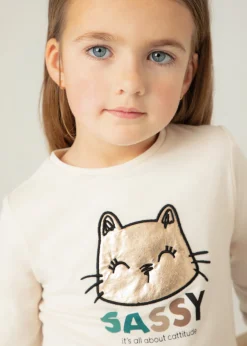 Maglietta gatto bambina^Mayoral Clearance