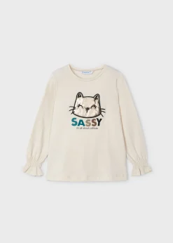 Maglietta gatto bambina^Mayoral Clearance