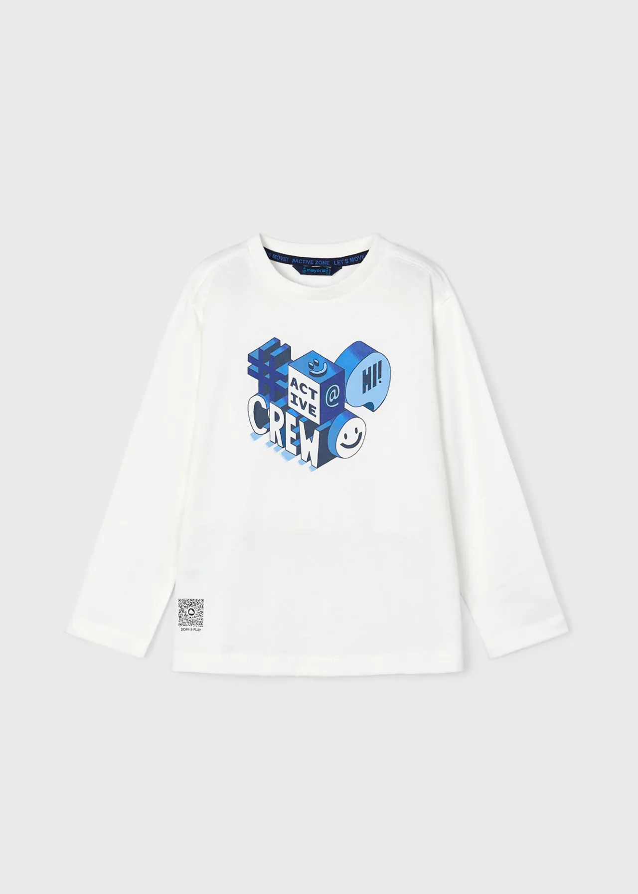 Maglietta gioco QR bambino^Mayoral Fashion
