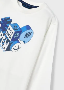 Maglietta gioco QR bambino^Mayoral Fashion