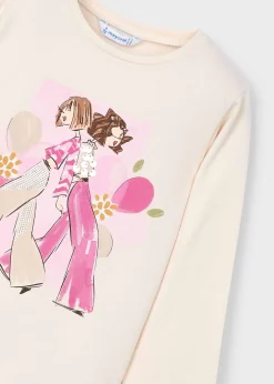 Maglietta grafica bambina^Mayoral Online