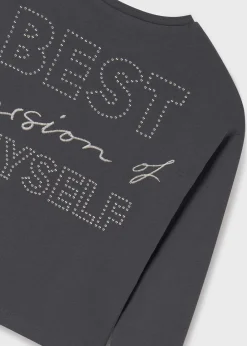 Maglietta grafica spalla scivolata ragazza^Mayoral Store
