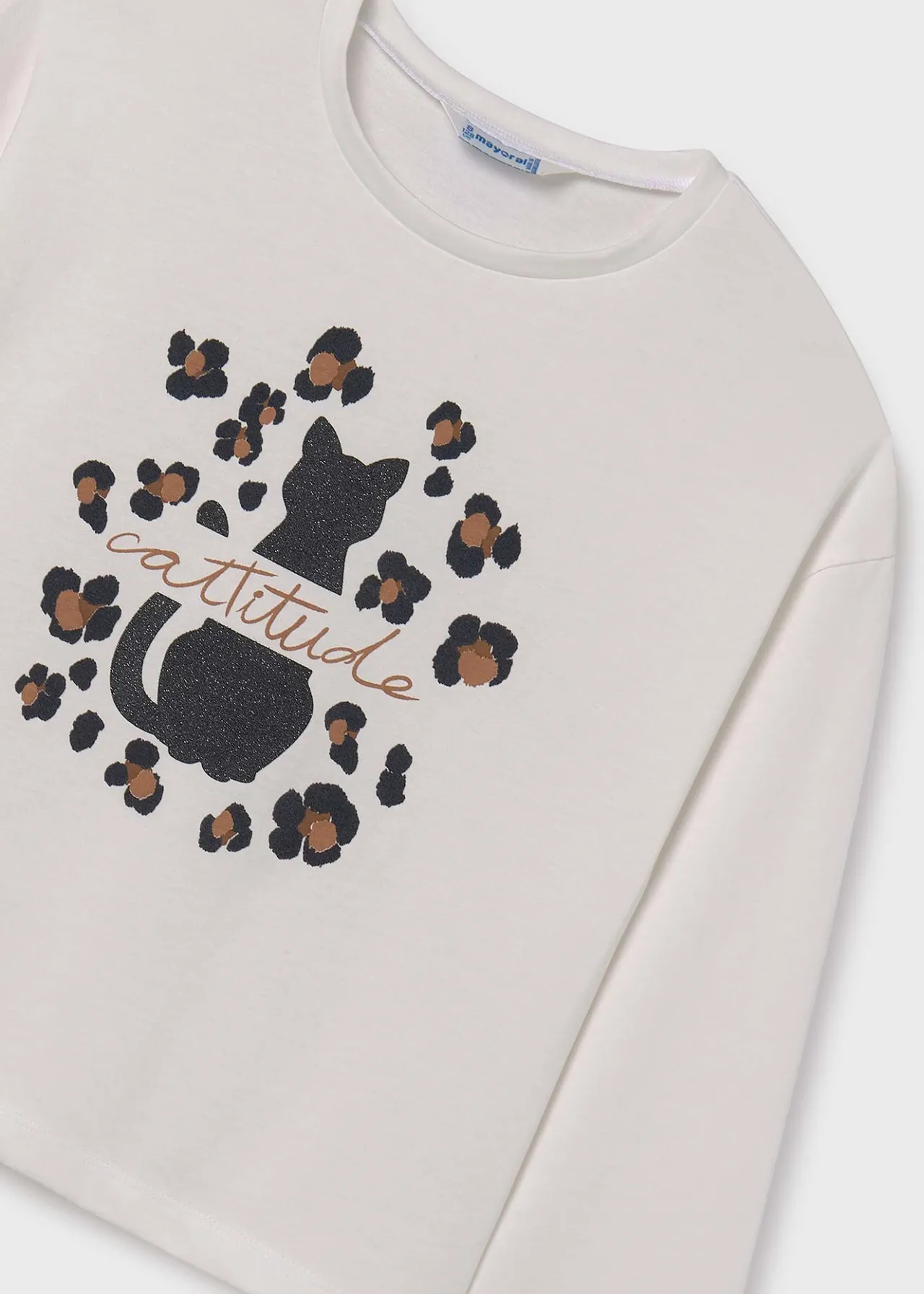 Maglietta grafica spalla scivolata ragazza^Mayoral Cheap