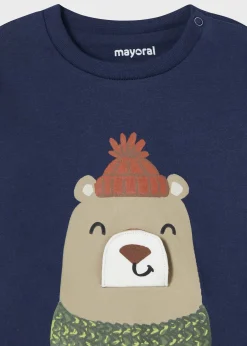 Maglietta interattiva orso neonato^Mayoral Fashion
