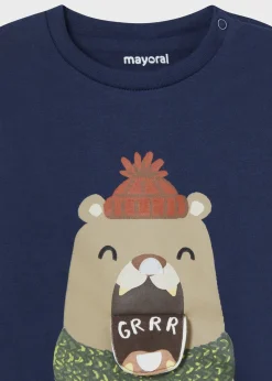 Maglietta interattiva orso neonato^Mayoral Fashion