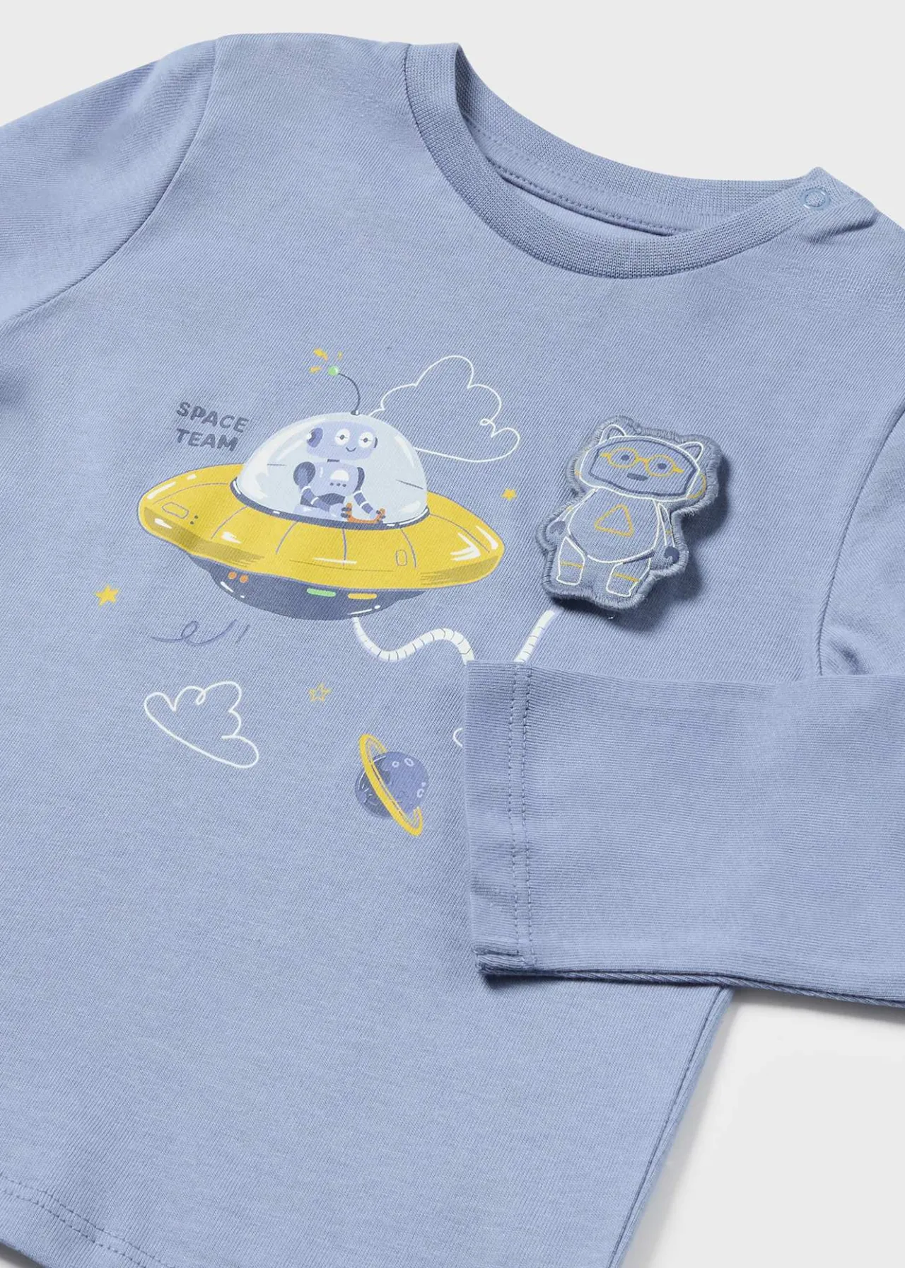 Maglietta interattiva spazio neonato^Mayoral Fashion