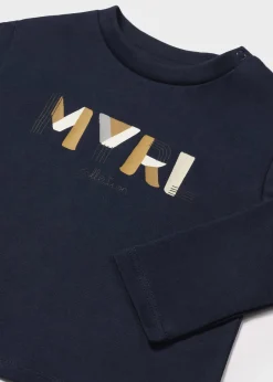 Maglietta lettere neonato^Mayoral Fashion