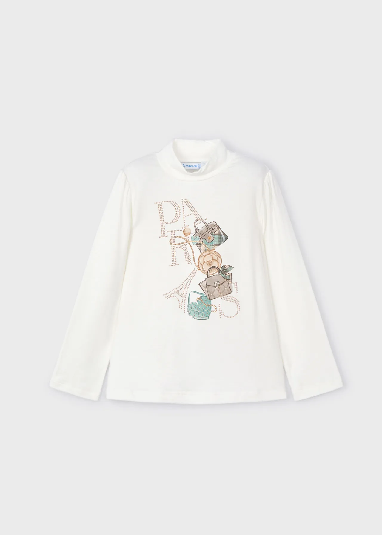 Maglietta lupetto borse bambina^Mayoral Flash Sale