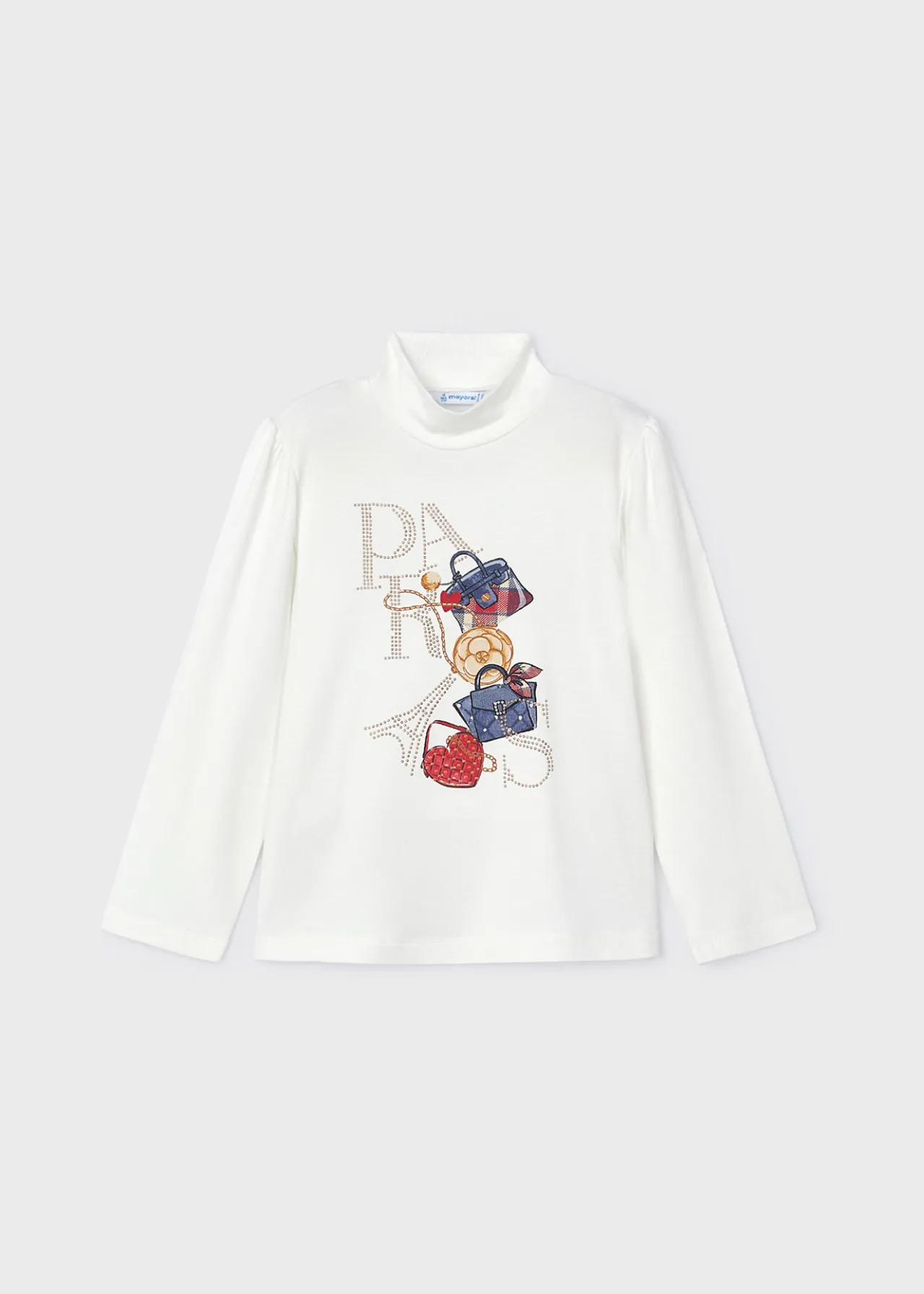 Maglietta lupetto borse bambina^Mayoral Outlet