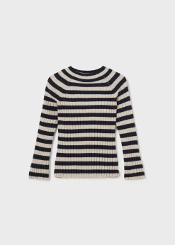 Maglietta lupetto costine bambina^Mayoral Flash Sale