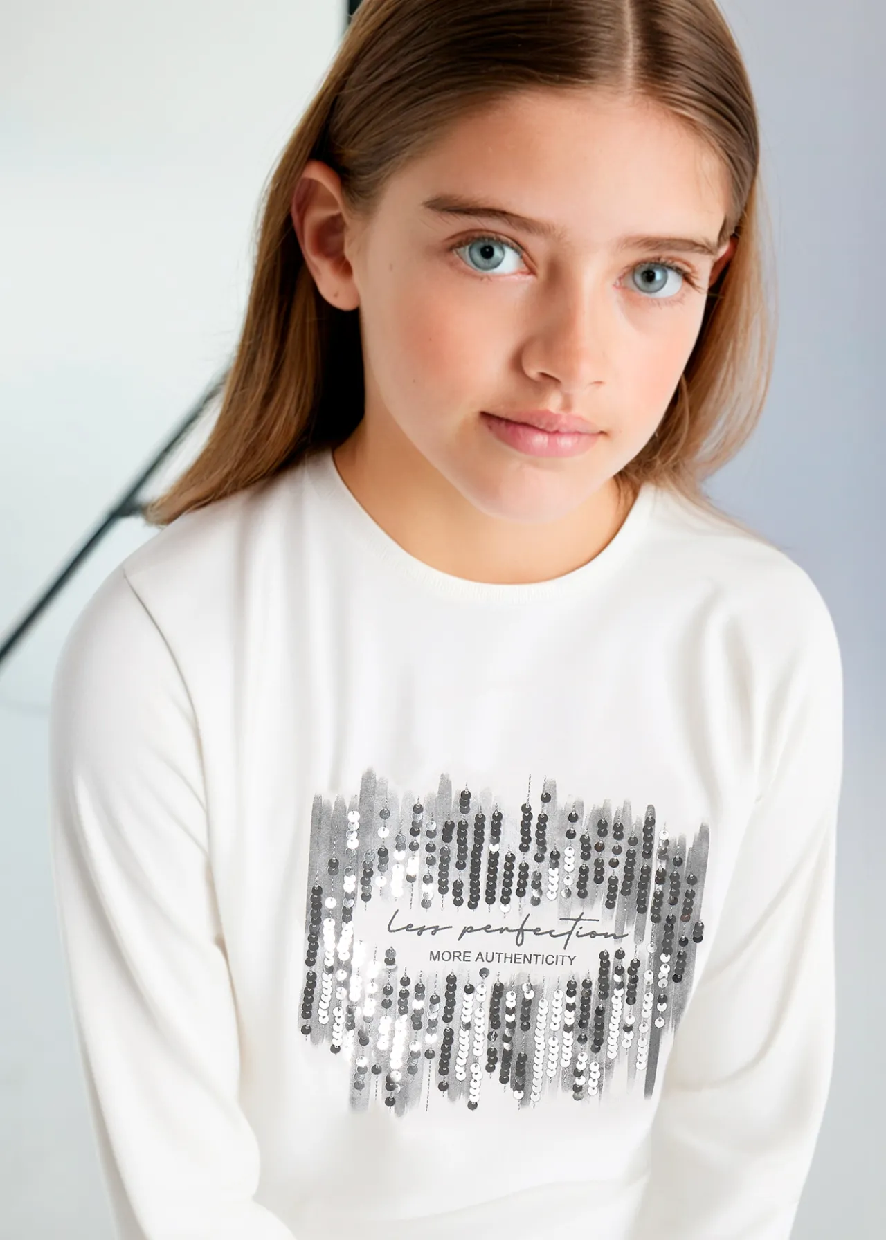 Maglietta lustrini ragazza^Mayoral Cheap