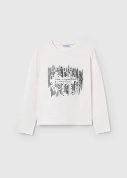 Maglietta lustrini ragazza^Mayoral Cheap