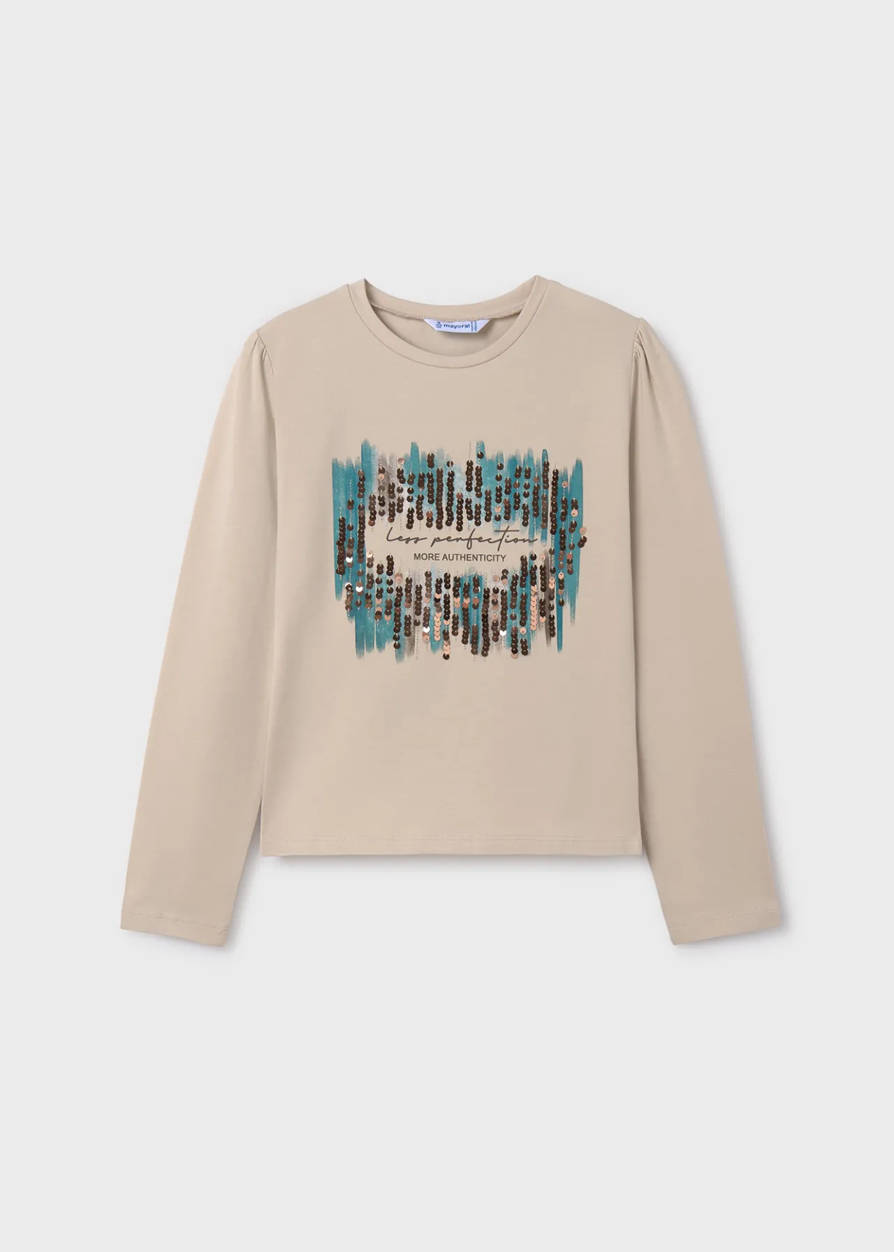 Maglietta lustrini ragazza^Mayoral Fashion