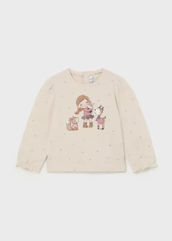 Maglietta pois stampata neonata^Mayoral Discount