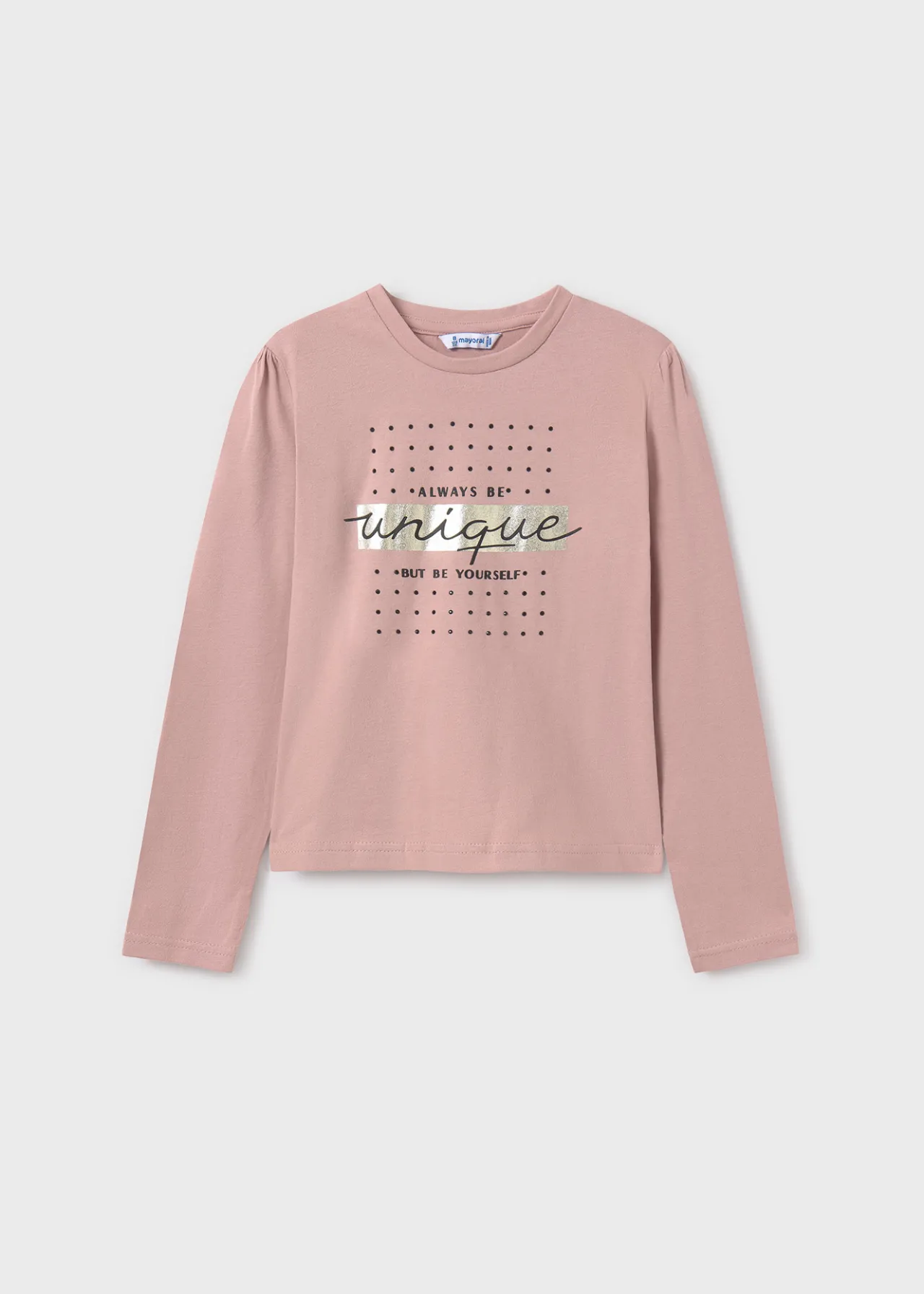 Maglietta scritta ragazza^Mayoral Outlet